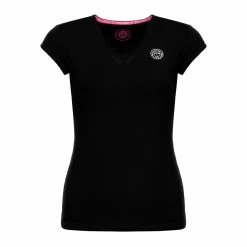 Bidi Badu Bella 2.0 Tech V-Neck Tee (Women's) - Black