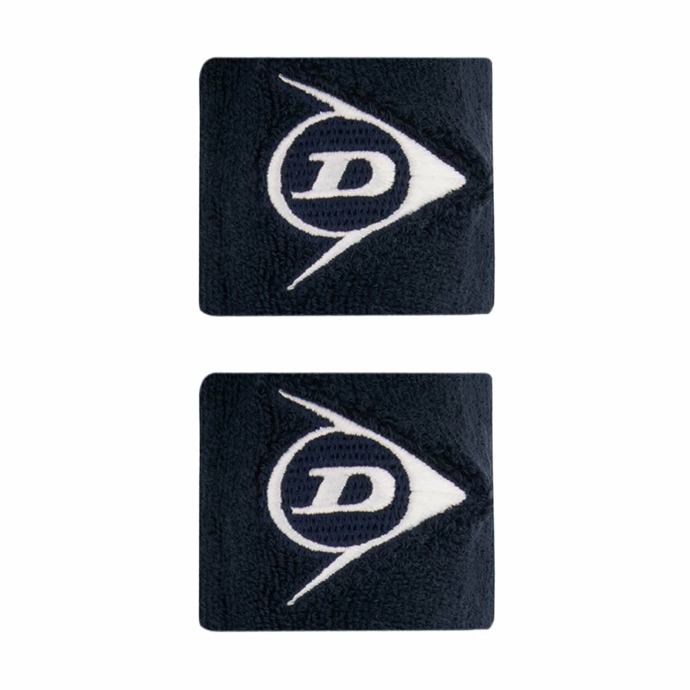 Dunlop Wristbands (2 Pack) - Navy 1 Dunlop Wristbands (2 Pack) - Navy
