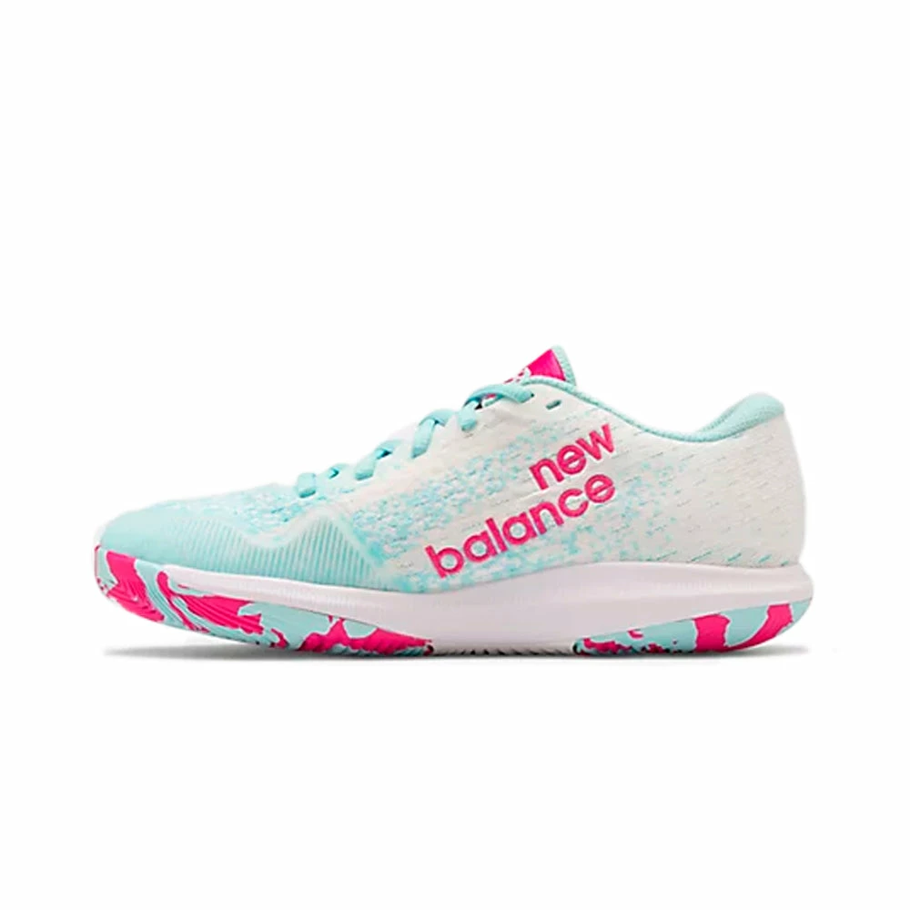 New Balance FuelCell 996N4 B (Women's) - White/Pink Glo/Glacier (Available Size: 11) 2 New Balance FuelCell 996N4 B (Women's) - White/Pink Glo/Glacier (Available Size: 11) - Image 2