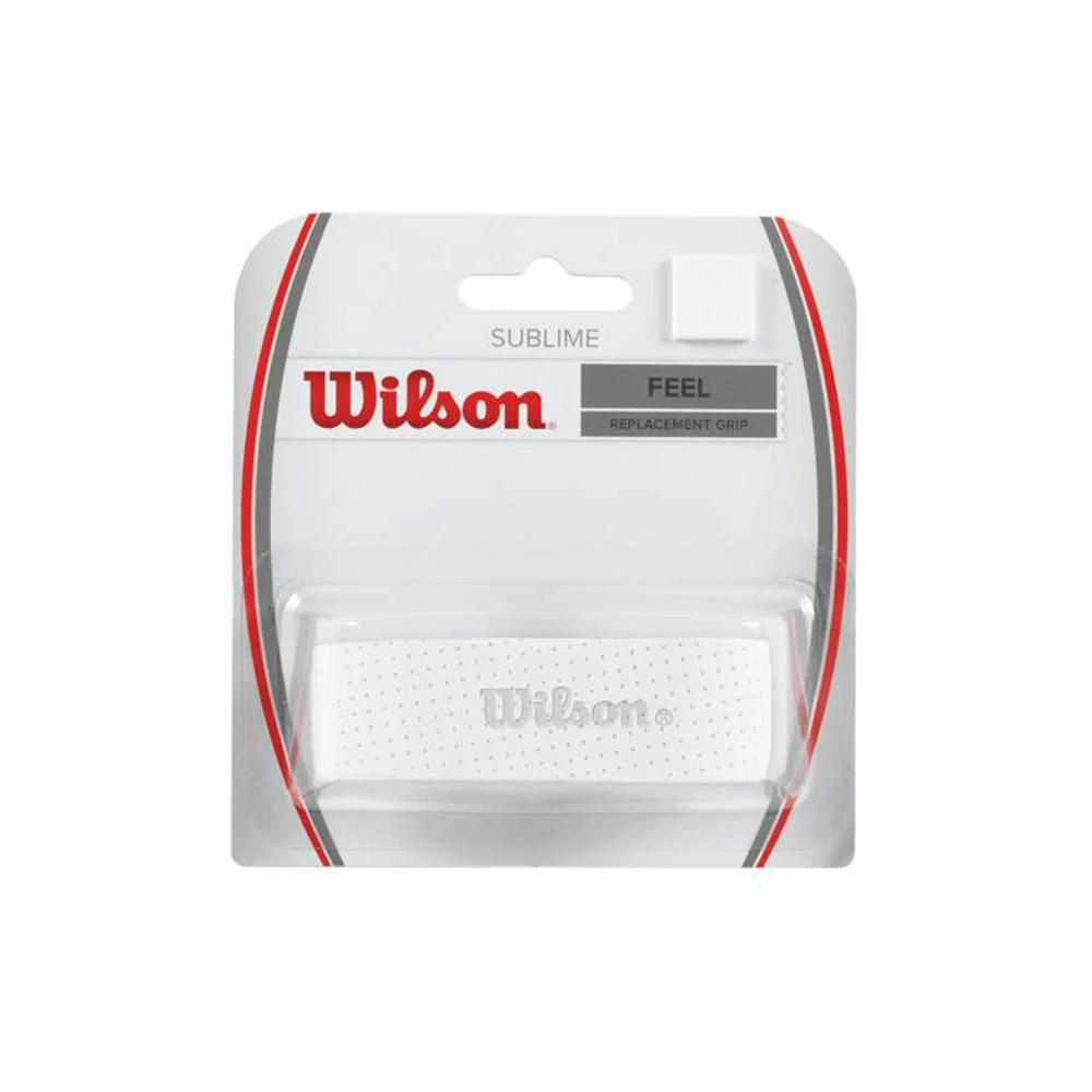 Wilson Sublime Replacement Grip - White 1 Wilson Sublime Replacement Grip - White