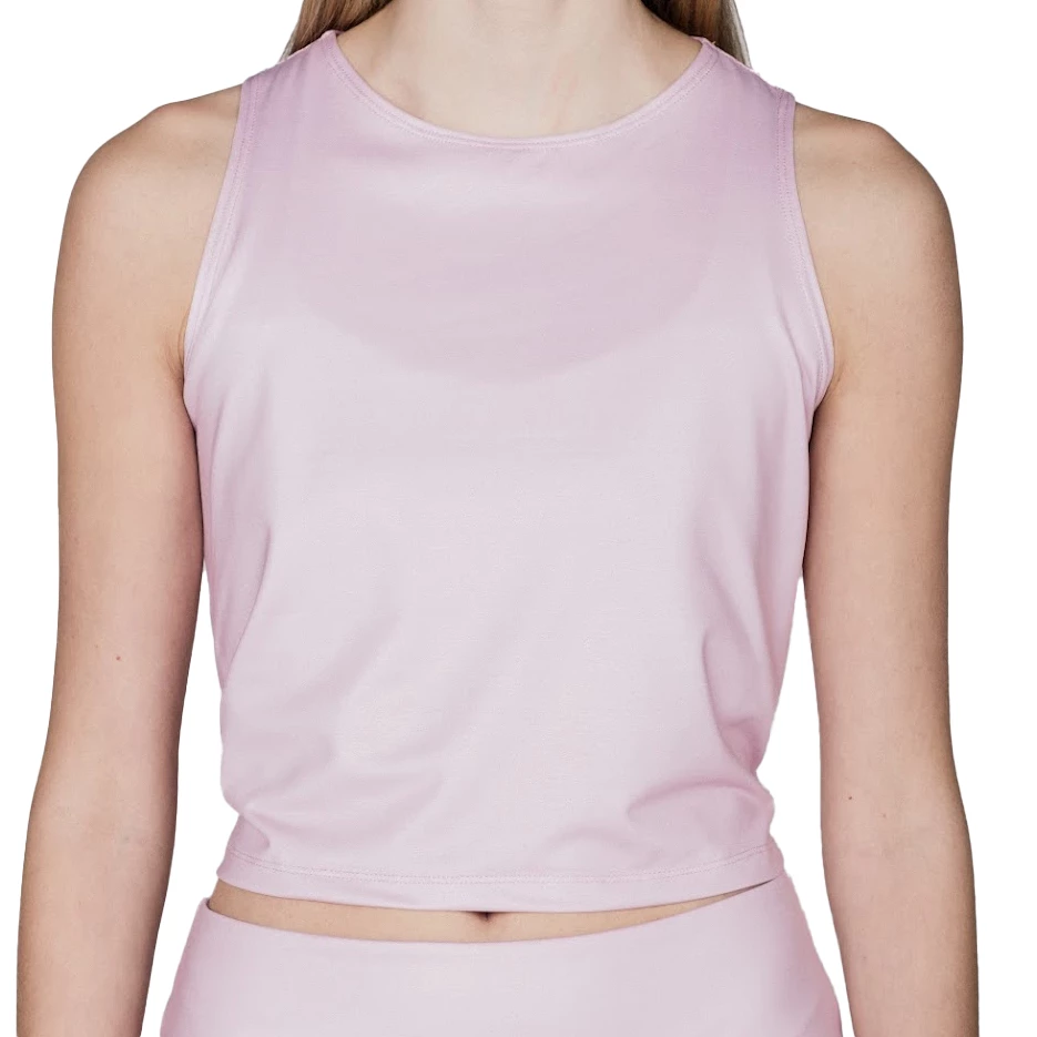 Ace Athletics Ace Mesh Tie Back Tank (Women's) - Light Pink 1 Ace Athletics Ace Mesh Tie Back Tank (Women's) - Light Pink