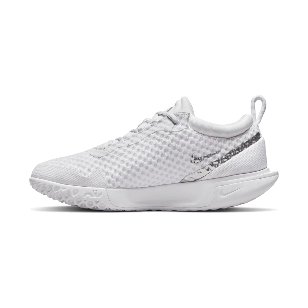 Nike Court Zoom Pro (Women's) - White/Metallic Silver 2 Nike Court Zoom Pro (Women's) - White/Metallic Silver - Image 2