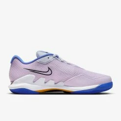 Nike Court Air Zoom Vapor Pro (Women's) - Football Grey/Doll/Medium Blue/Black -Cheap Women's Tennis Shoes Store cz0222 001 3copy