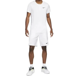 Nike Court Dri-Fit Advantage Polo (Men's) - White/Black -Cheap Women's Tennis Shoes Store e03f0627 2279 4cea 8c58 8bb23835dc9e
