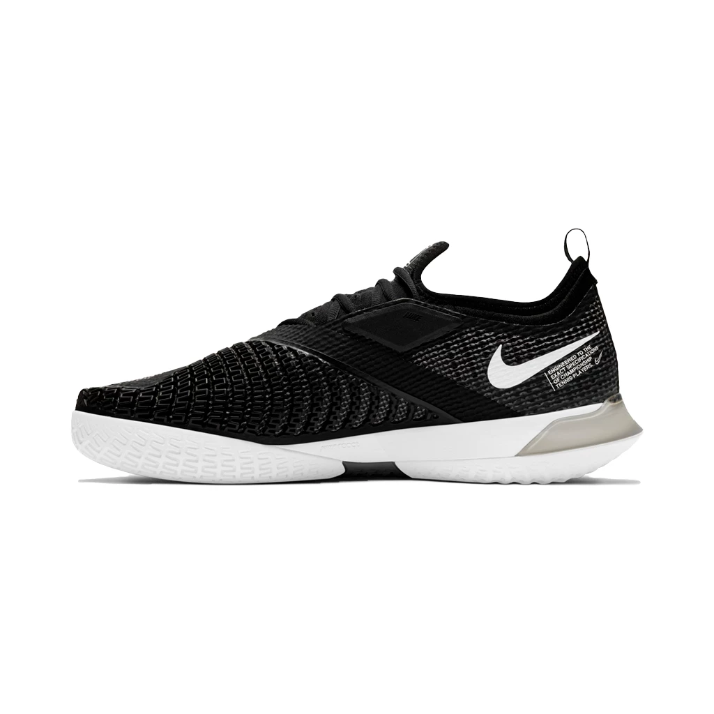 Nike Court React Vapor NXT (Men's) - Black/White 2 Nike Court React Vapor NXT (Men's) - Black/White - Image 2