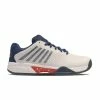 K-Swiss Hypercourt Express 2 (Men's) - Blanc De Blanc/Blue Opal/Lollipop