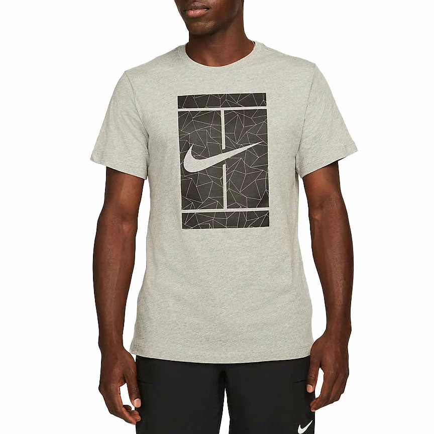 Nike Court Tee SSNL (Men's) - Dark Grey Heather 1 Nike Court Tee SSNL (Men's) - Dark Grey Heather