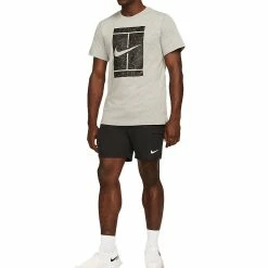 Nike Court Tee SSNL (Men's) - Dark Grey Heather 5 Nike Court Tee SSNL (Men's) - Dark Grey Heather -Cheap Women's Tennis Shoes Store nikecourt seasonal tennis t shirt mlSPJl 5