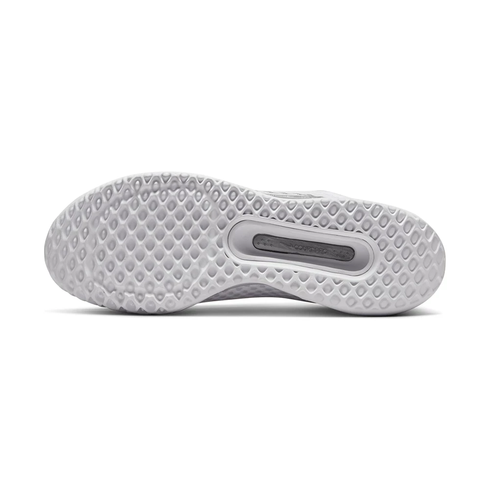 Nike Court Zoom Pro (Women's) - White/Metallic Silver 3 Nike Court Zoom Pro (Women's) - White/Metallic Silver - Image 3