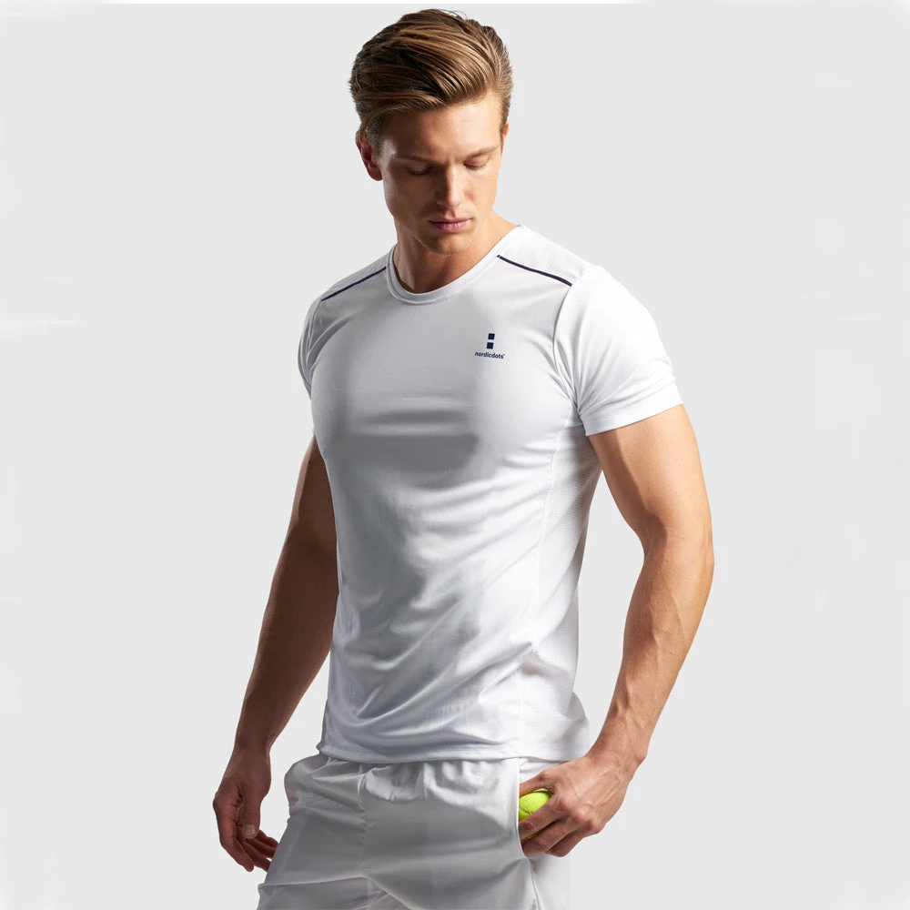 Nordicdots Performance T-Shirt SE (Men's) - White 3 Nordicdots Performance T-Shirt SE (Men's) - White - Image 3