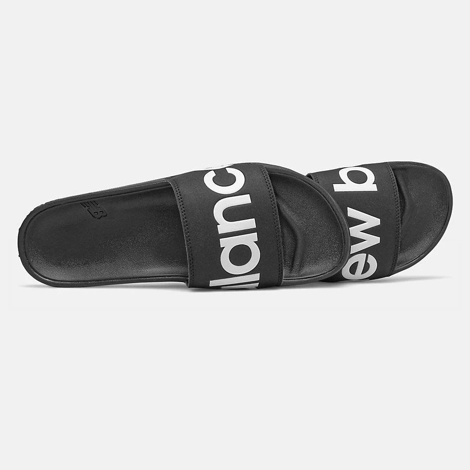 New Balance 200 Slides 4E-XWide (Men's) - Black/White 6 New Balance 200 Slides 4E-XWide (Men's) - Black/White - Image 6