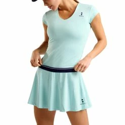 Nordicdots Tennis Tee (Women's) - Aqua