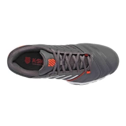 K-Swiss Bigshot Light 4 (Men's) - Asphalt/White/Spicy Orange (Available Size: 8-12) -Cheap Women's Tennis Shoes Store topview 2000x c2a4fef1 4b53 4516 8ba2 ddcc15d9fbdb