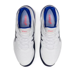 Asics Court FF 2 (Women's) - White/Lapis Lazuli Blue -Cheap Women's Tennis Shoes Store up1041A089 605 SR RT GLB