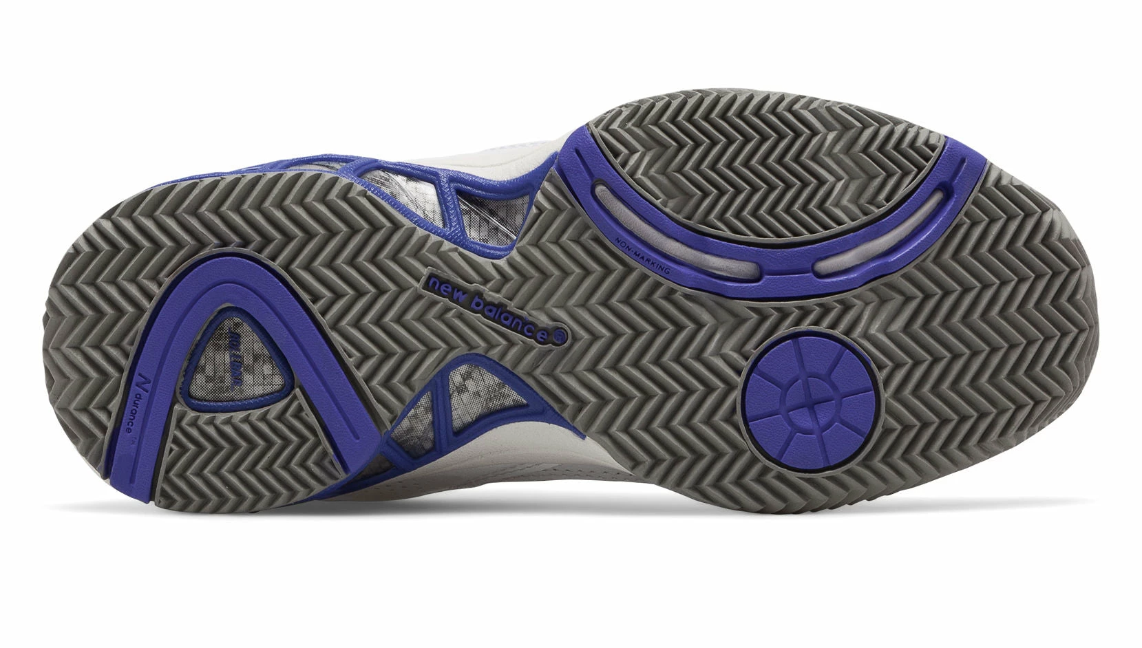 New Balance 806 D-Wide (Women's) - White/Purple 7 New Balance 806 D-Wide (Women's) - White/Purple - Image 7