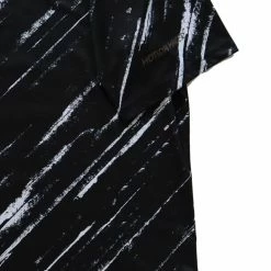 Motion Maker Moisture Management Tee (Men's) - Black/White -Cheap Women's Tennis Shoes Store whiteandblackMM400 01 Manche scaled